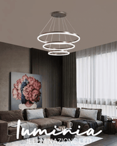 GIULIA PIANETA 6815-3  Lampadario LED a Sospensione SMART